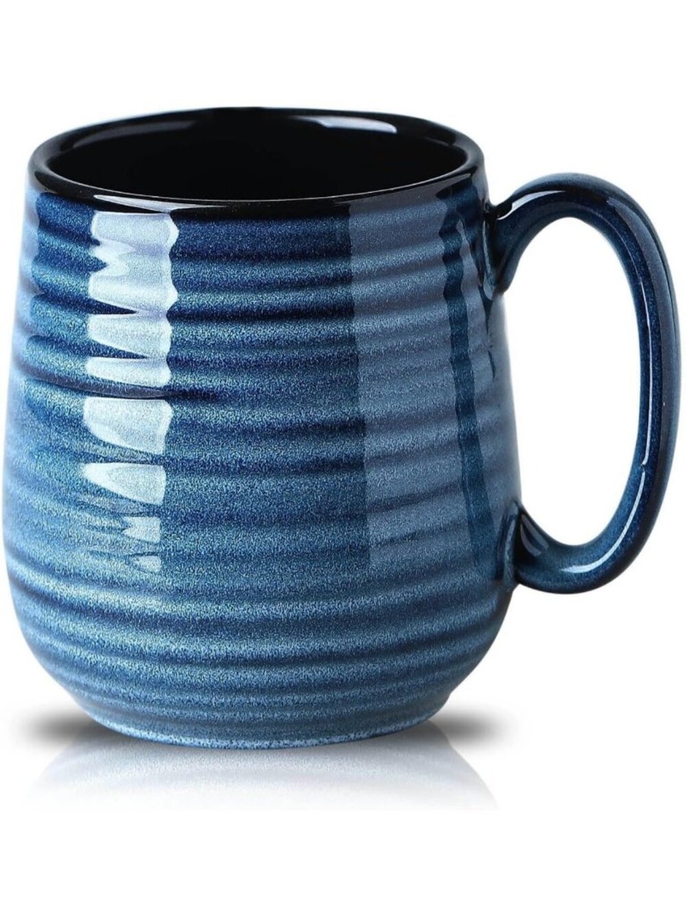 Large 20 oz Ceramic Coffee Mug for Latte, Tea & Soup - Dishwasher & Microwave